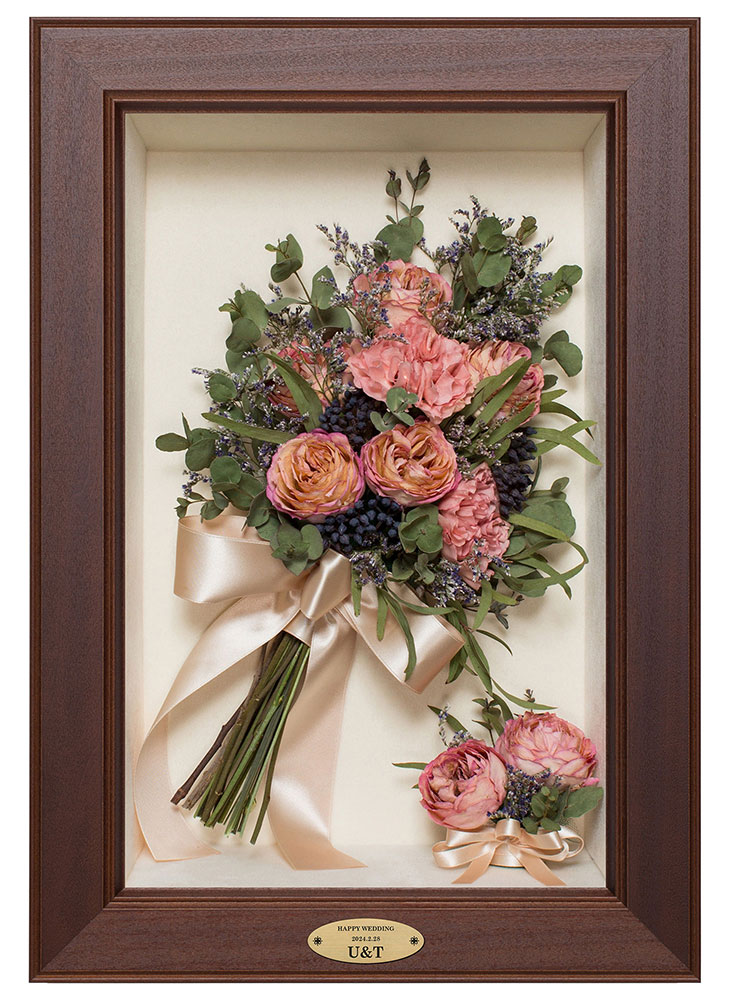 スリーディーフレームブーケ